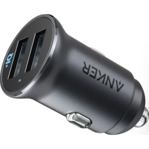أنكر A2727H12 باور درايف 2 شاحن سيارة صغير 24 واط - أسود