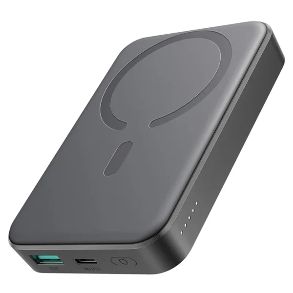 JOYROOM JR-W020 10000mAh 20W Magnetic Wireless Power Bank Compatible with MagSafe Battery Pack - Black
